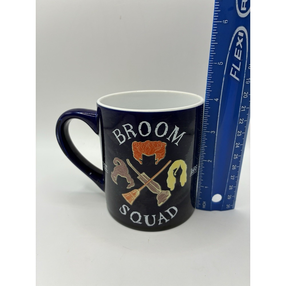 Disney Hocus Pocus Broom Squad Mug Blue Collectible, Disney Franchise Coffee Cup - Picture 3 of 8